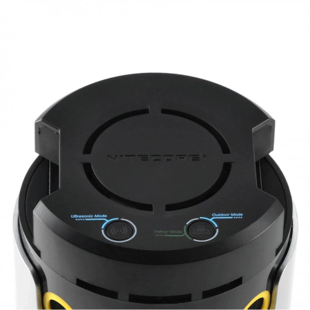 Bezprzewodowy odstraszacz komarów Nitecore EMR30 2w1 szary