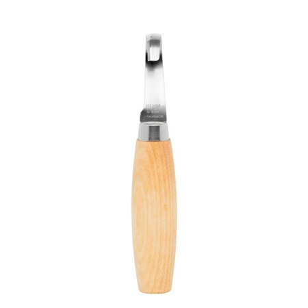 MORAKNIV - Nóż łyżkowy do rzeźbienia Mora Hook Knife 164 Right Hand (S) ze skórzaną pochwą