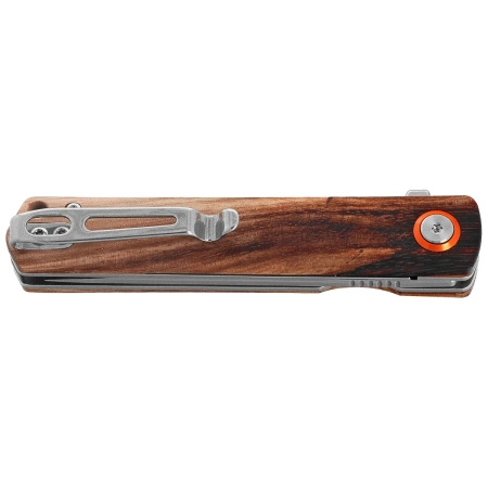 Nóż składany BlackFox Spear Zebra Wood, Satin D2 (BF-783 ZW)