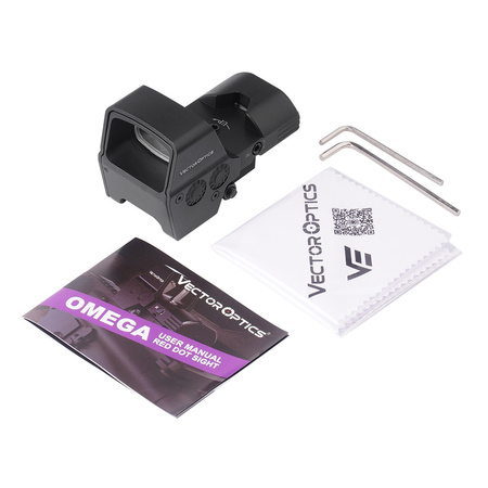 Vector Optics - Kolimator otwarty Omega - Picatinny/Weaver QD - Czarny - SCRD-48