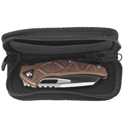 Nóż składany Fox Chronos Bronze Aluminium, Satin MagnaCut by Stefan Merk (FX-552 ALBR)