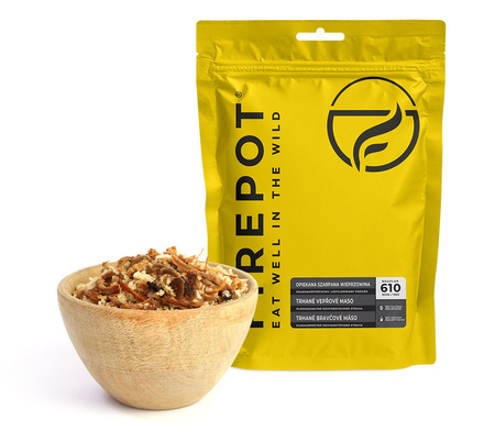 Firepot - Liofilizat Danie Opiekana Szarpana wieprzowina -125g 