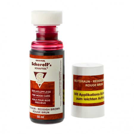 Olej naturalny do drewna Scherell mahoń 50ml