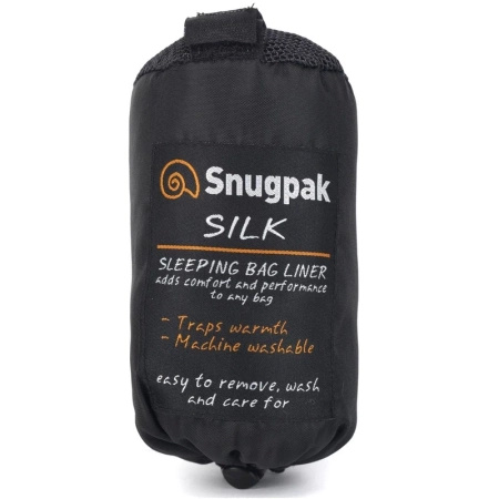 Wkładka do śpiwora - Snugpak Silk Liner Mix - Czarna