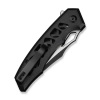 Nóż składany Civivi Anaaki Black Aluminium, Black Stonewashed/Satin Nitro-V (C24039-1)