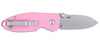 Nóż składany CRKT 2474 P - SQUID BUTTON LOCK ROSE