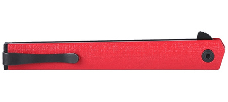 Nóż składany CRKT 7097RK CEO FLIPPER RED/BLACK BLADE