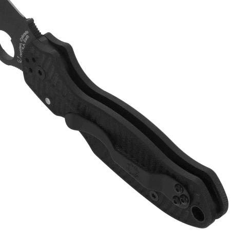 Nóż składany Spyderco Para 3 Black G10, Black DLC MagnaCut by Sal and Eric Glesser (C223GMCBKP)