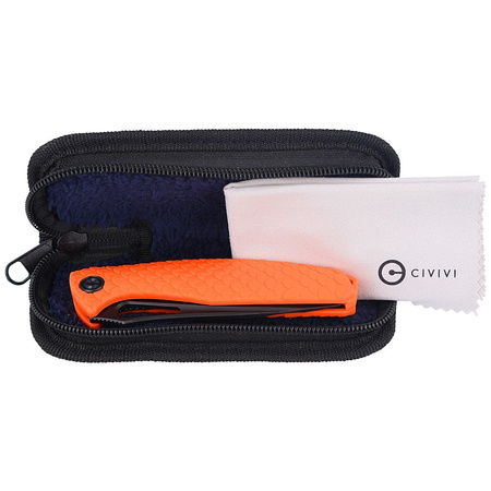 Nóż CIVIVI Wyvern Orange FRN, Black Stonewashed (C902G)