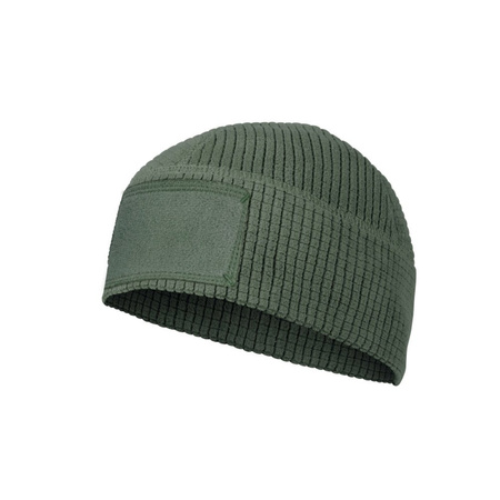 Helikon - Czapka Range Beanie Grid Fleece - Olive Green - CZ-RBN-FG-02