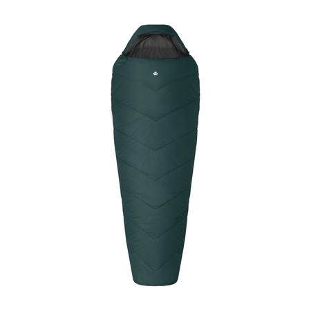 Alpinus - Śpiwór Fiber Pro 800 dla leworęcznych - zielony