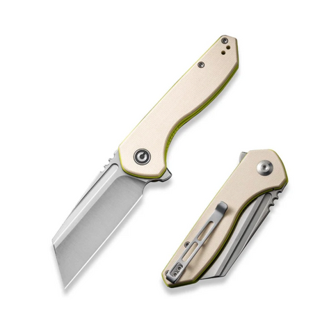 Nóż składany Civivi ExOne Ivory G10, Satin Nitro-V by Brian Brown (C23036-2)