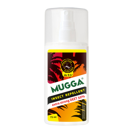 Mugga Spray na komary i kleszcze - 75ml (DEET 50%)