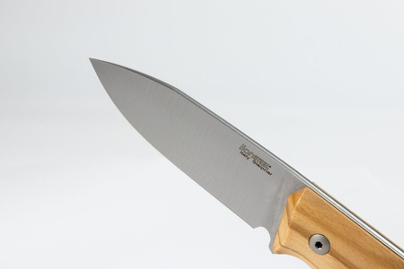Nóż LionSteel Bushcraft Olive Wood / Satin Blade (B35 UL)