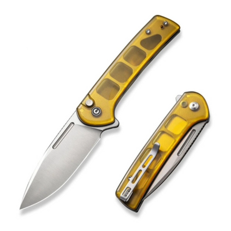 Nóż CIVIVI Conspirator Ultem Polished, Satin Nitro-V (C21006-5)