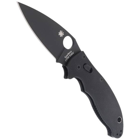 Nóż składany Spyderco Manix 2 G-10 Black / Black Blade - C101GPBBK2