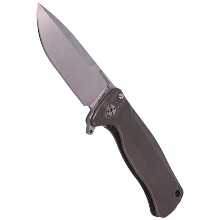 Nóż składany LionSteel SR22 Titanium Bronze, Satin Blade (SR22 B)