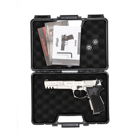 Walther - Wiatrówka Pistolet CP88 Competition nikiel 4,5 mm diabolo CO2