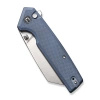 Nóż składany Civivi Amirite Neutral Blue G10, Satin Nitro-V (C23028-1)