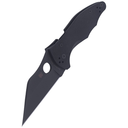 Nóż składany Spyderco Yojimbo 2 G-10 Black Blade Plain (C85GPBBK2)