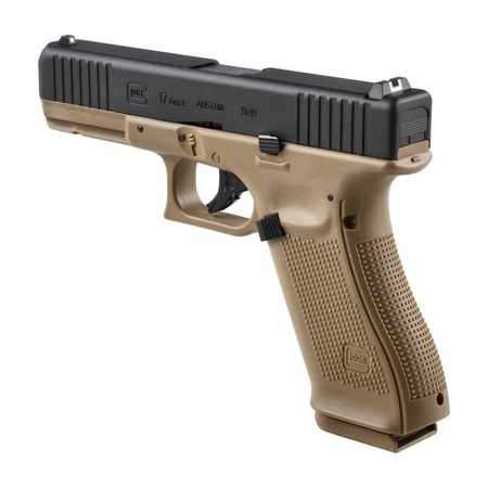 Glock - Pistolet wiatrówka Glock 17 gen5 4,5 mm BB coyote