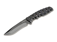 Böker Magnum - Nóż Oblong Black Synthetic, Gray Coated 440A (02RY689)