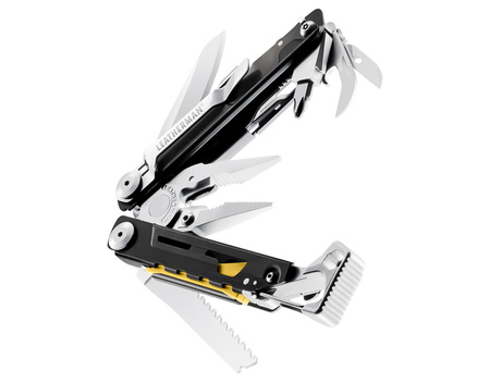 Multitool Leatherman Signal (832265) Stainless Black - 19 narzędzi