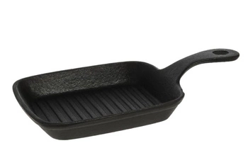 Maku Finland - Patelnia żeliwna Single Serve Grill Pan Annospannu 14 cm