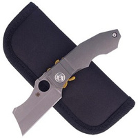 Nóż Spyderco Stovepipe Titanium CPM 20CV Plain (C260TIP)