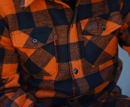 Koszula flanelowa Longhorn Lumberjack - Blue