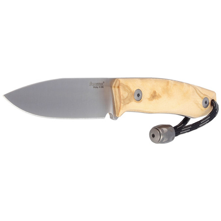 Nóż LionSteel Bushcraft Olive Wood, Satin Blade (M1 UL)