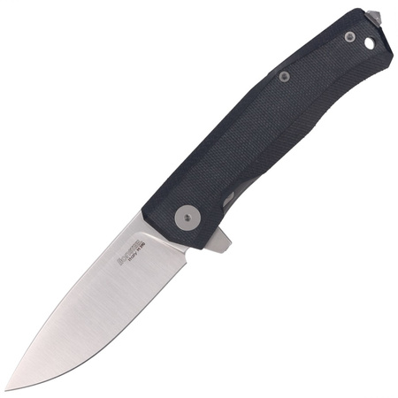 Nóż składany LionSteel Myto Black Canvas / Satin Blade (MT01 CVB)