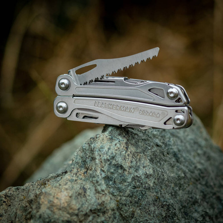 Multitool Leatherman Sidekick (831439) Stainless - 14 narzędzi