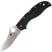 Nóż składany Spyderco Stretch 2 Lightweight Black Plain - C90PBK2