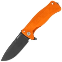 Nóż składany LionSteel SR11A Orange Aluminium, Black Sleipner by Molletta (SR11A OB)