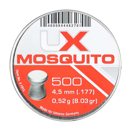 Umarex - Śrut diabolo Mosquito Ribbed 4,5 mm 500 szt.