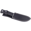 Nóż Muela Full Tang, ABS-Black, Lether (ABORIGEN-13G)