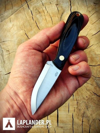 Nóż Brisa Necker 70 Scandi - Black Micarta - Pochwa Kydex