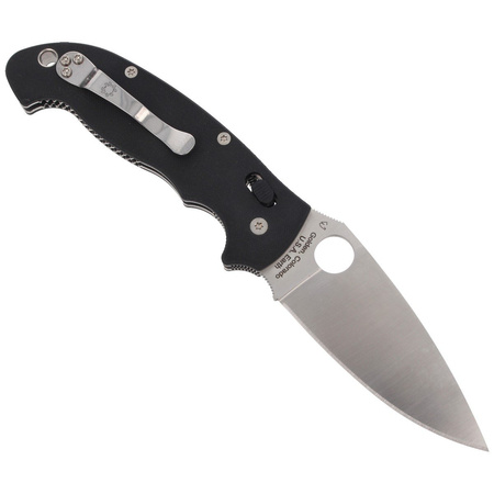 Nóż składany Spyderco Manix 2 XL G-10 Black Plain (C95GP2)