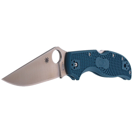 Nóż składany Spyderco Stretch 2 Blue FRN Straight Spine K390 (C90FP2K390)