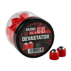 RazorGun - Kule metalowe Steel Core Devastator kal. .68 / 40 szt. do Umarex T4E HDS 68 kal.