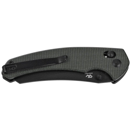 Nóż składany Civivi Sixgill Green Canvas Micarta, Black Nitro-V by Gavko Knives (C24050-3)