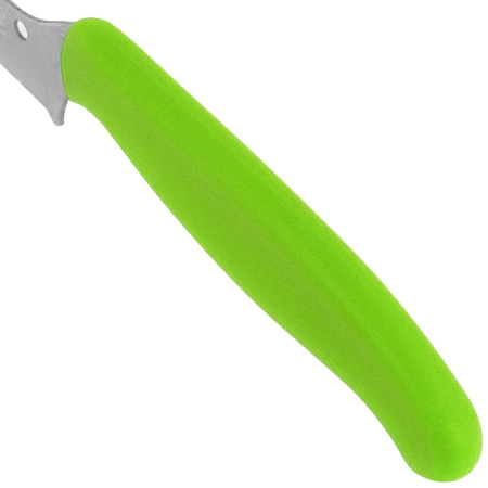 Nóż kuchenny Spyderco Z-Cut Pointed Tip Green Polypropylene, Satin CTS BD1N (K14PGN)
