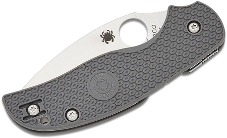 Nóż składany Spyderco Sage 5 Grey FRN, Satin Maxamet by Sal Glesser (C123PGY)