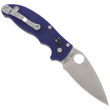 Nóż składany Spyderco Manix 2 G-10 Dark Blue CPM S110V (C101GPDBL2)