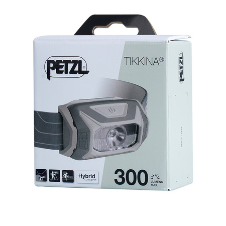 Petzl - Latarka czołowa Tikkina - 300 lm - Szara