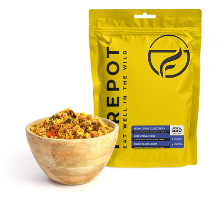 Firepot - Liofilizat Danie Keema Curry z kurczakiem, 525g /550kcal