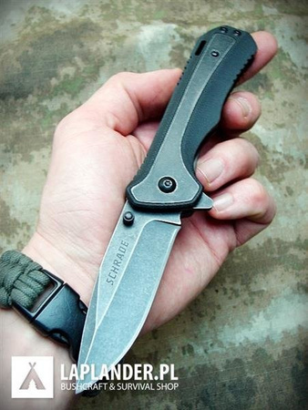 Nóż składany Schrade SCH501 - Drop Point Folding Knife - G-10 Handle