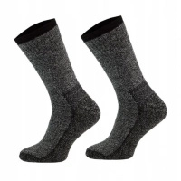 Comodo - Skarpety turystyczne zimowe Trekker - szare