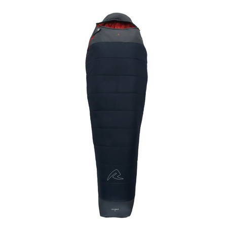 Robens - Śpiwór syntetyczny Moraine II dla praworęcznych (+6°C) - granatowy